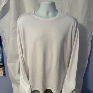 Men's Banana Republic White XL Dress Long Sleeve TShirt
